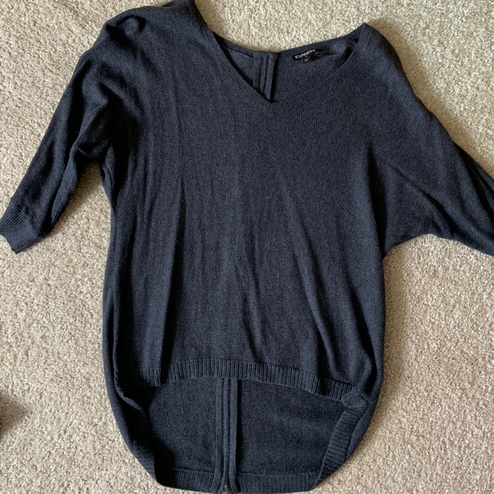 Dark grey express sweater